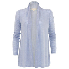 White and Warren Chambray Cardigan