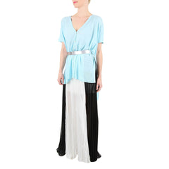 White and Warren Aqua Cardigan