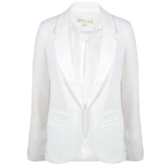 althea white blazer