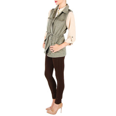military vest and leggings