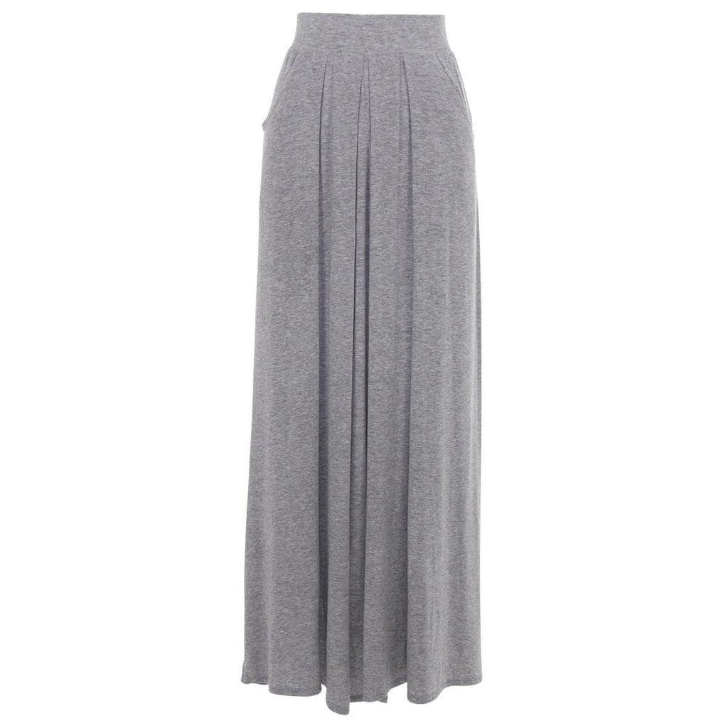 Bella Dahl Grey Maxi Skirt