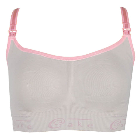 Cotton Candy Seamless Nursing Bra in Gray
