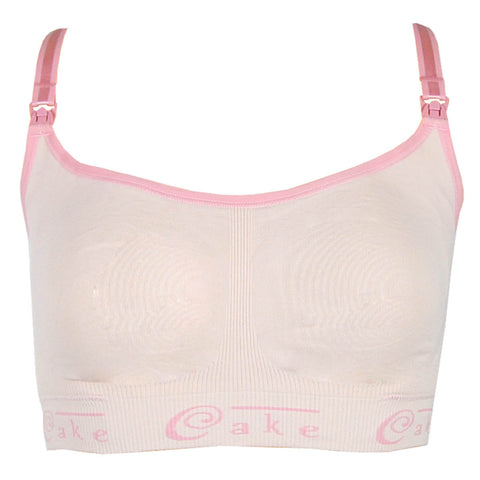 Cotton Candy Seamless Nursing Bra in Pink
