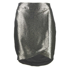 corey lyn calter metallic gold felisha skirt