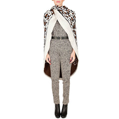 hunter dixon jumpsuit mara hoffman leopard shawl