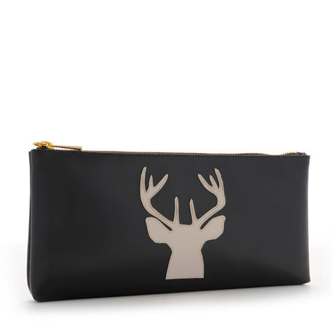 Vinyl Zip Clutch - Available in 5 Styles