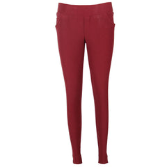 mothers en vogue maroon jeggings
