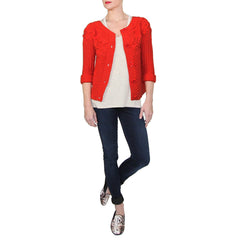 Rachel Roy Cable Top Nursing Sweater