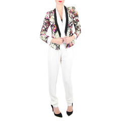 sam and lavi ivory snap front blouse rebecca minkoff hydra jacket