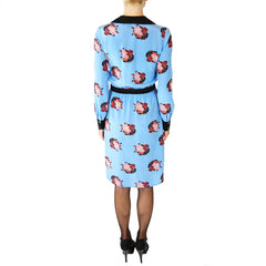 tucker by gaby basora printed pocket dress