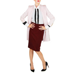 twenty8twelve pink double breasted blazer