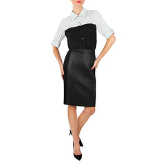 yoana baraschi tuxedo pencil skirt